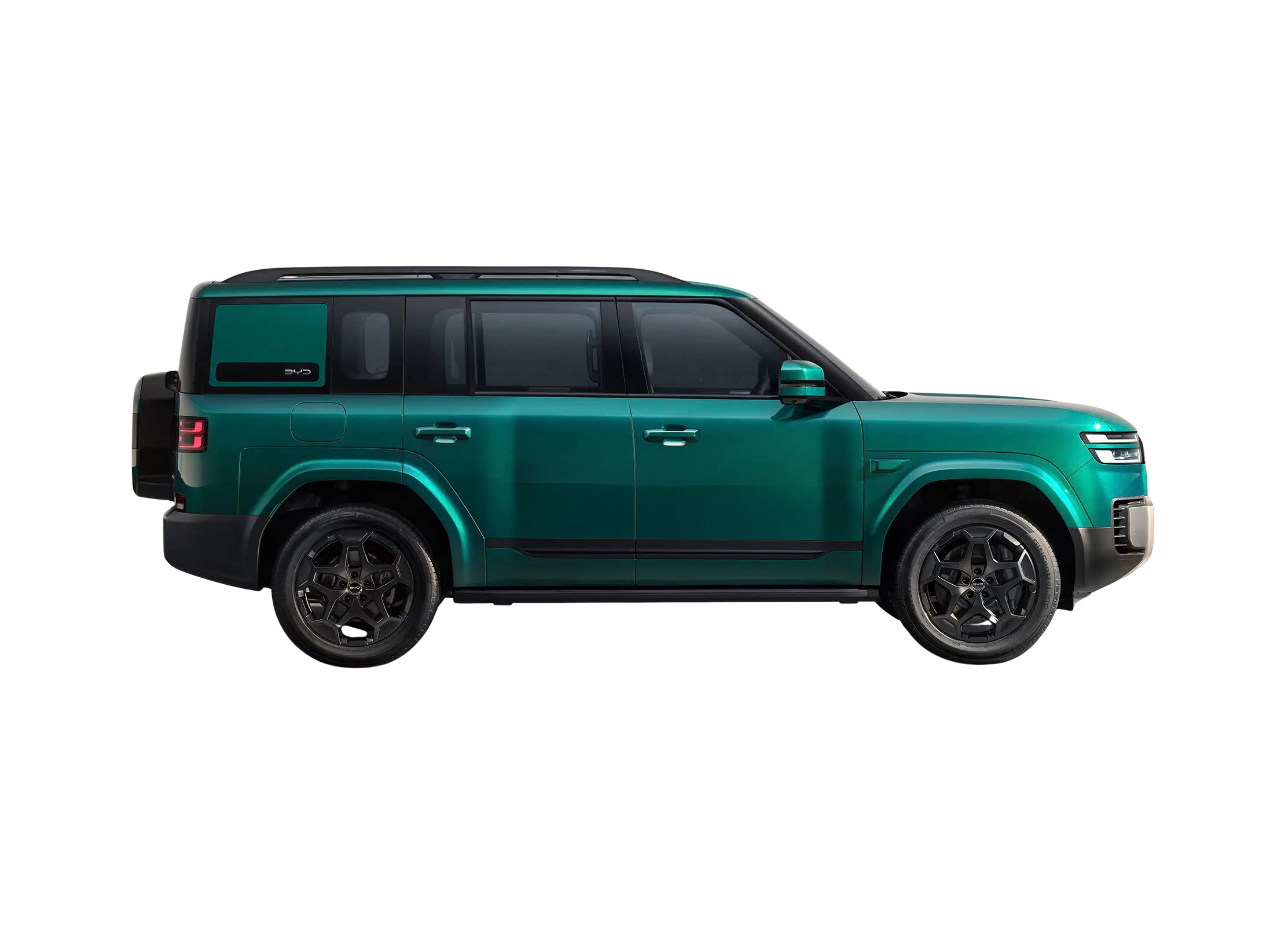 BYD Ti 7 color ESMERALD GREEN