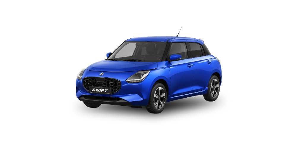 SUZUKI SWIFT HYBRID color AZUL METALICO
