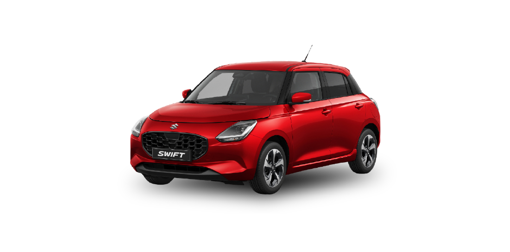 SUZUKI SWIFT HYBRID color ROJO