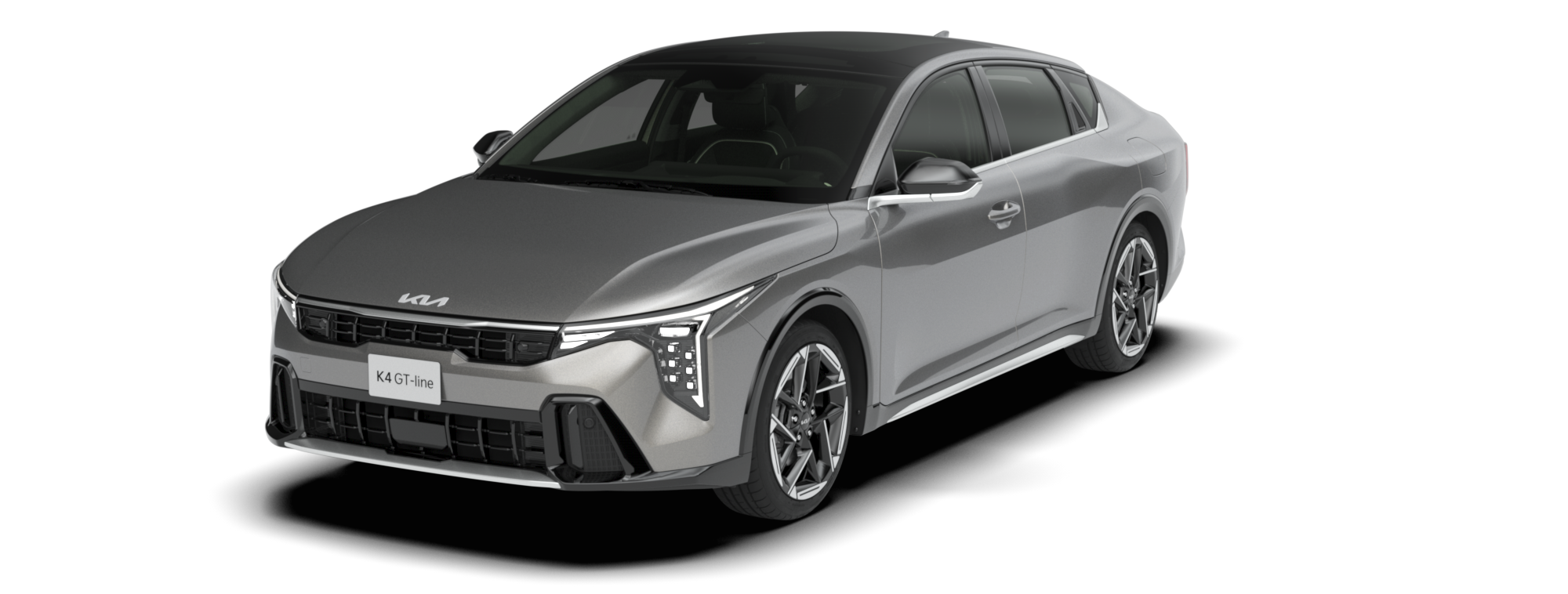 KIA K4 Sedán color STEEL GRAY