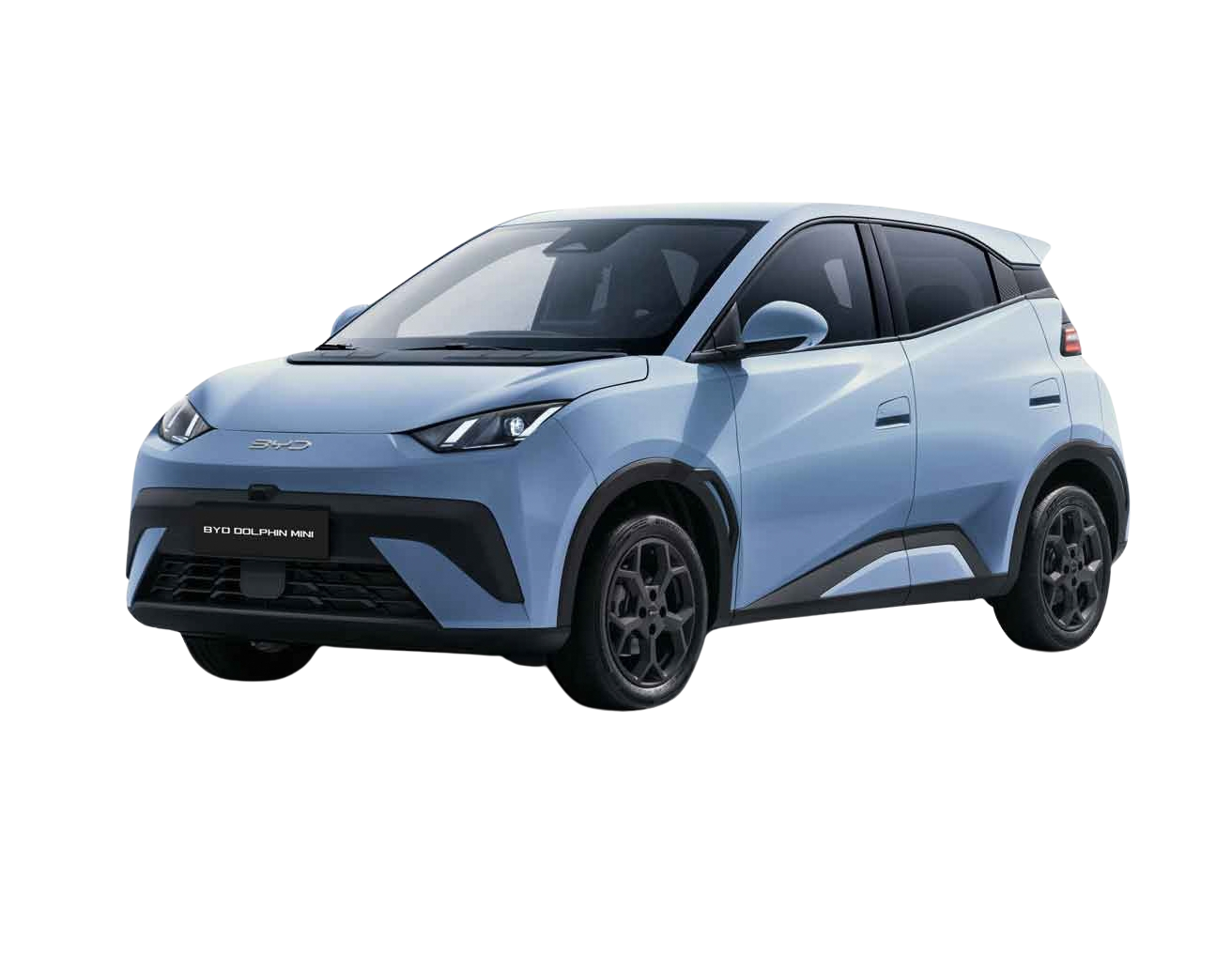 BYD Dolphin Mini color 437 Glacier Blue
