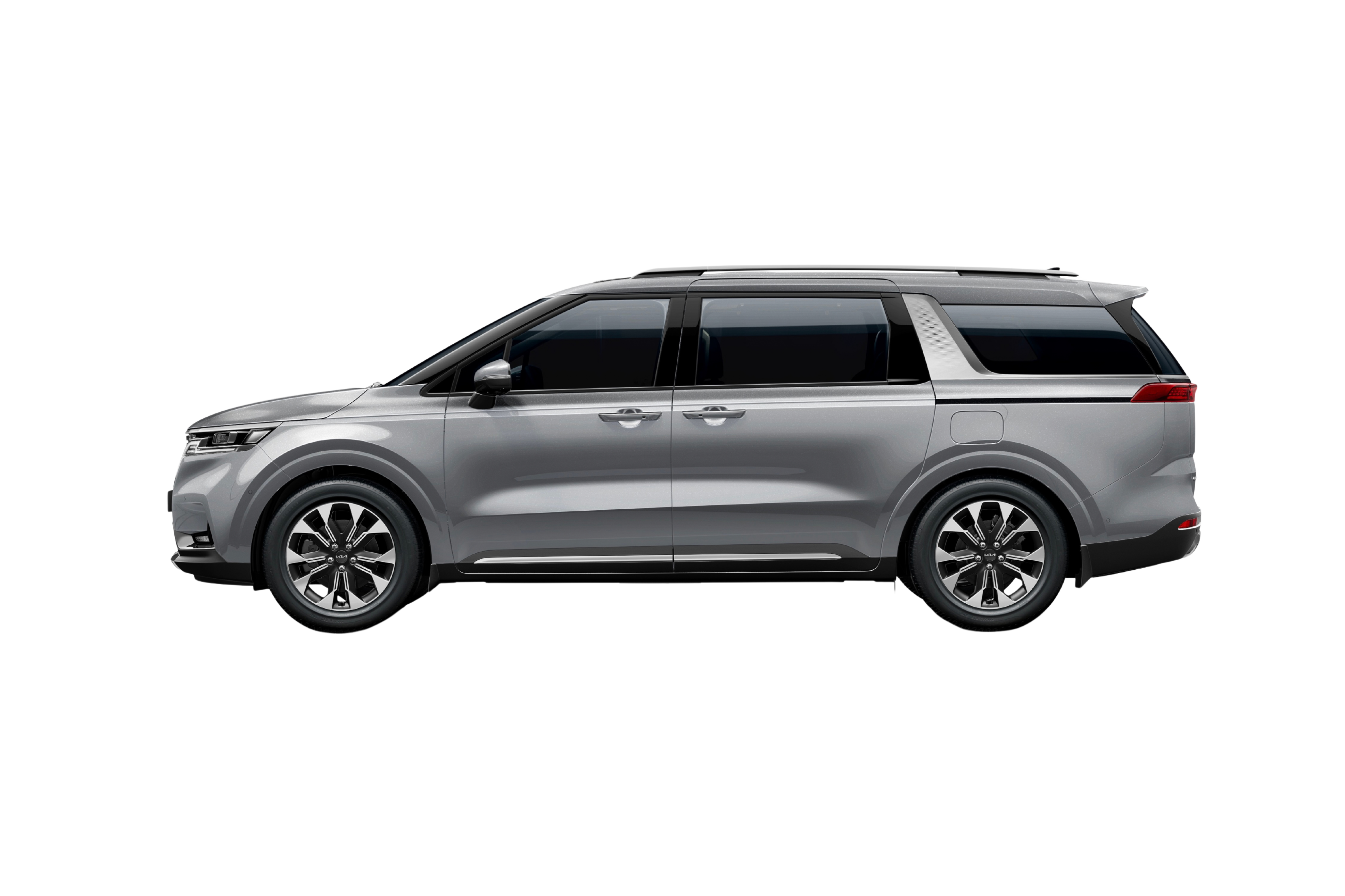 KIA CARNIVAL color Silky Silver