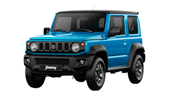 SUZUKI JIMNY 3D color AZUL ACTIVO BICOLOR