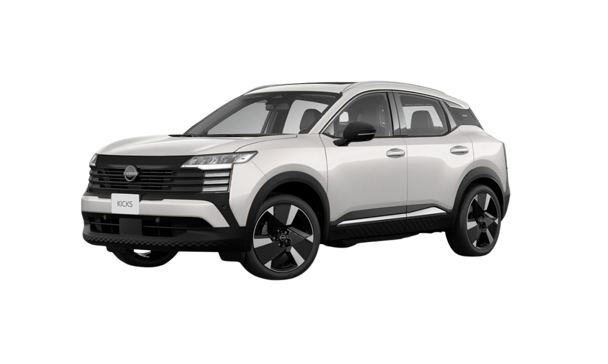 NISSAN KICKS color Blanco Perlado