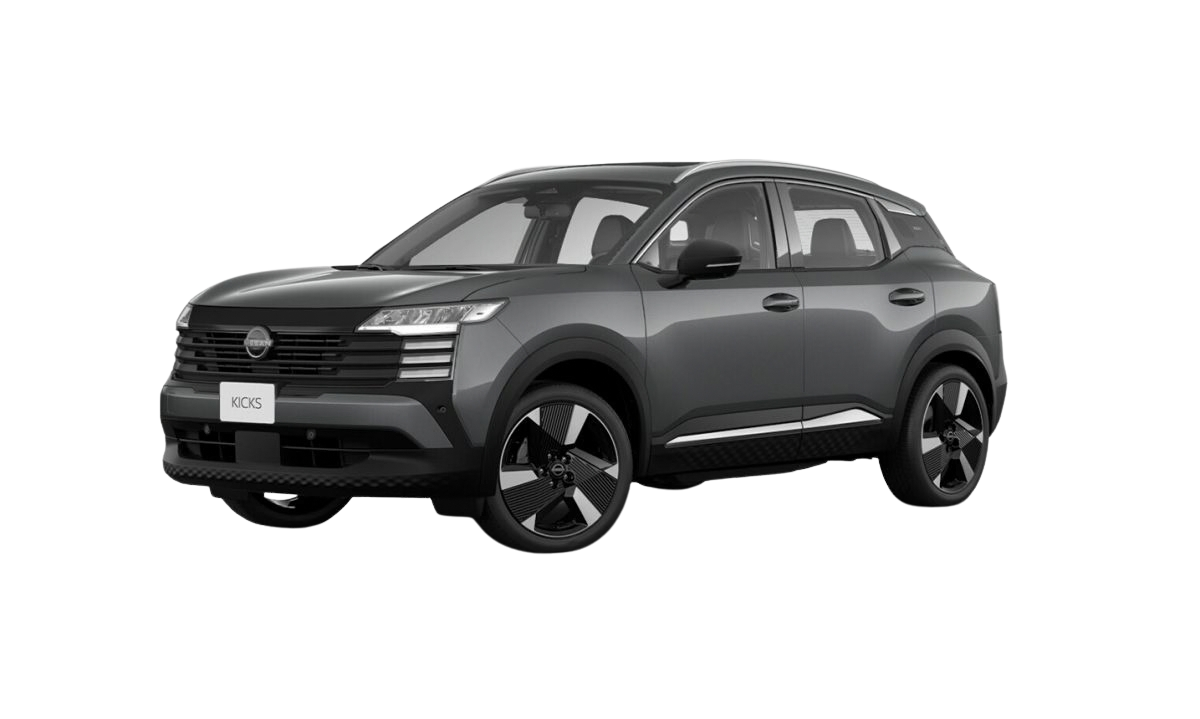 NISSAN KICKS color Gris Oscuro