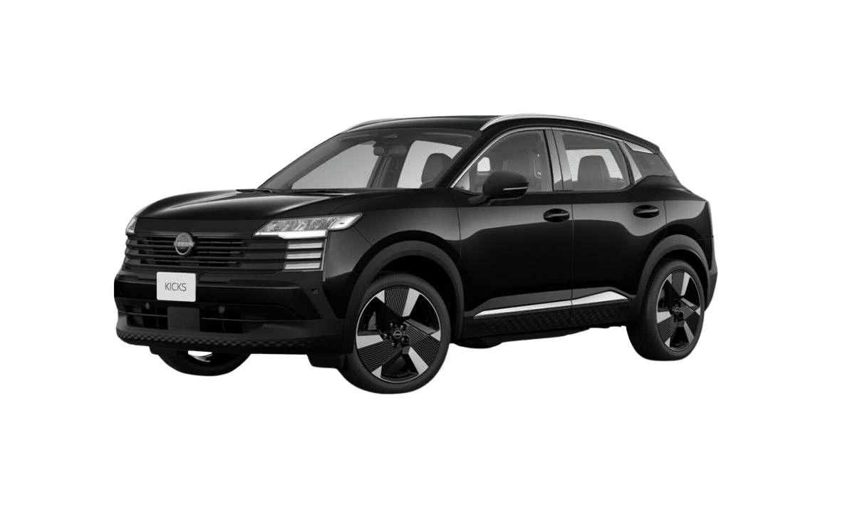 NISSAN KICKS color Negro Solido