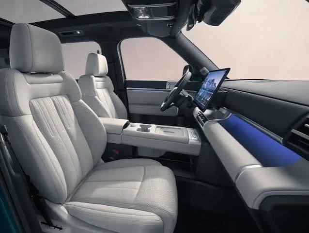 Interior BYD Ti 7