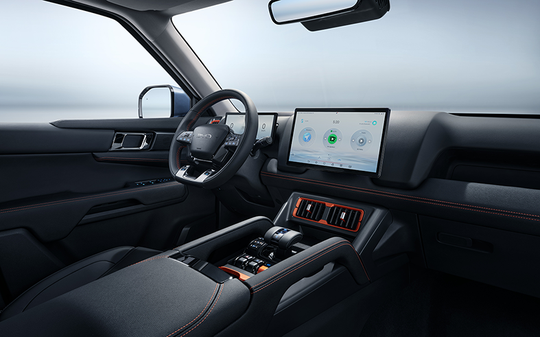 Interior BYD Shark