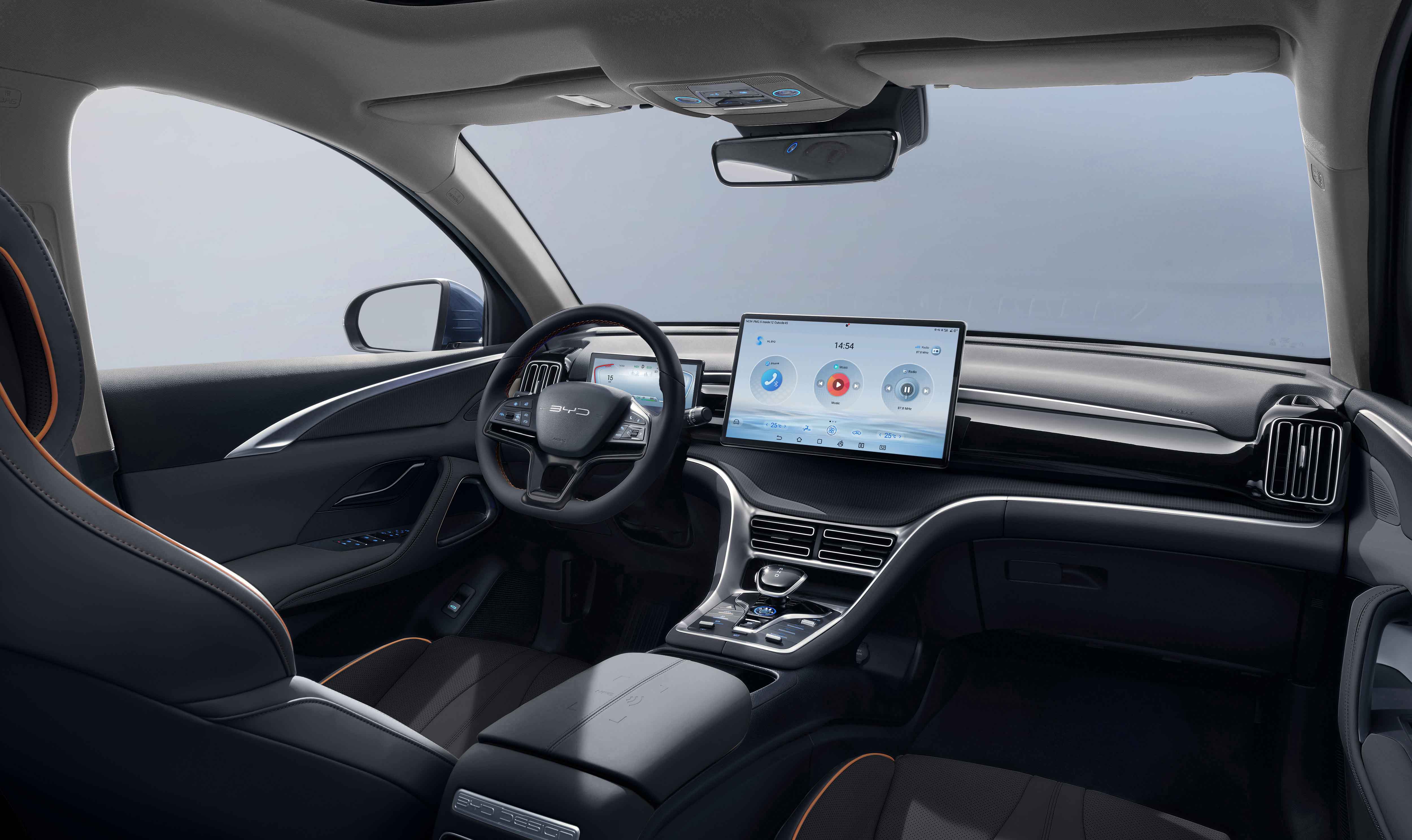 Interior BYD Song Pro