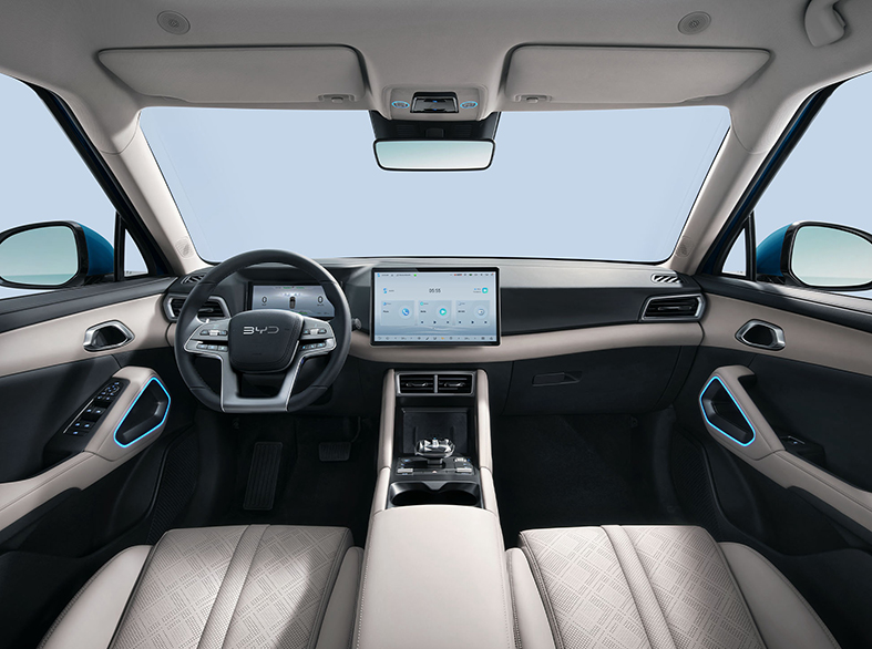 Interior BYD Yuan Pro