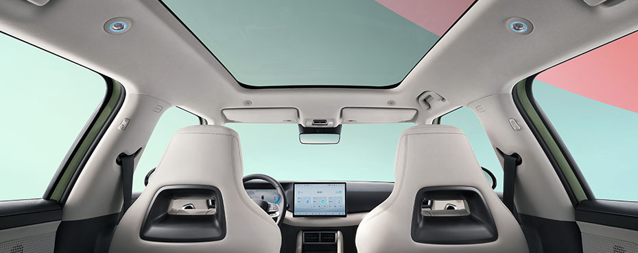 Interior BYD Yuan Pro