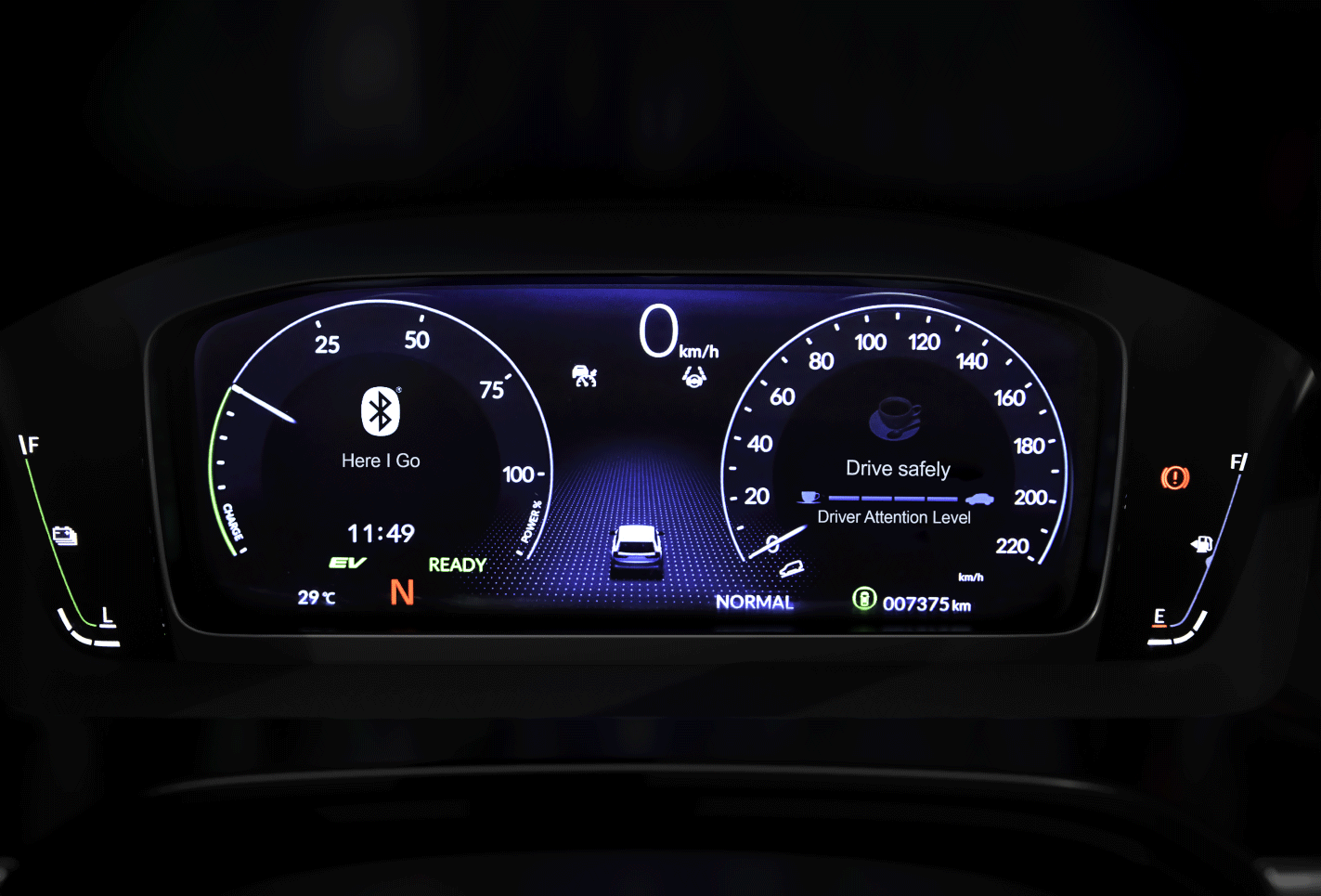 Interior HONDA CR-V HYBRID
