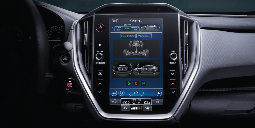 Interior SUBARU CROSSTREK