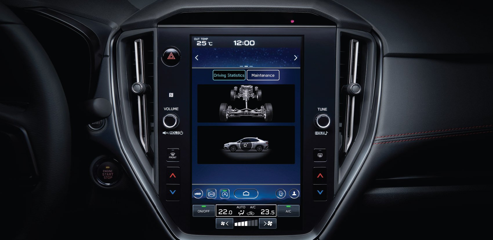 Interior SUBARU WRX