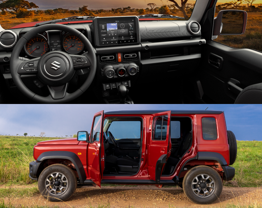Interior SUZUKI JIMNY 5D