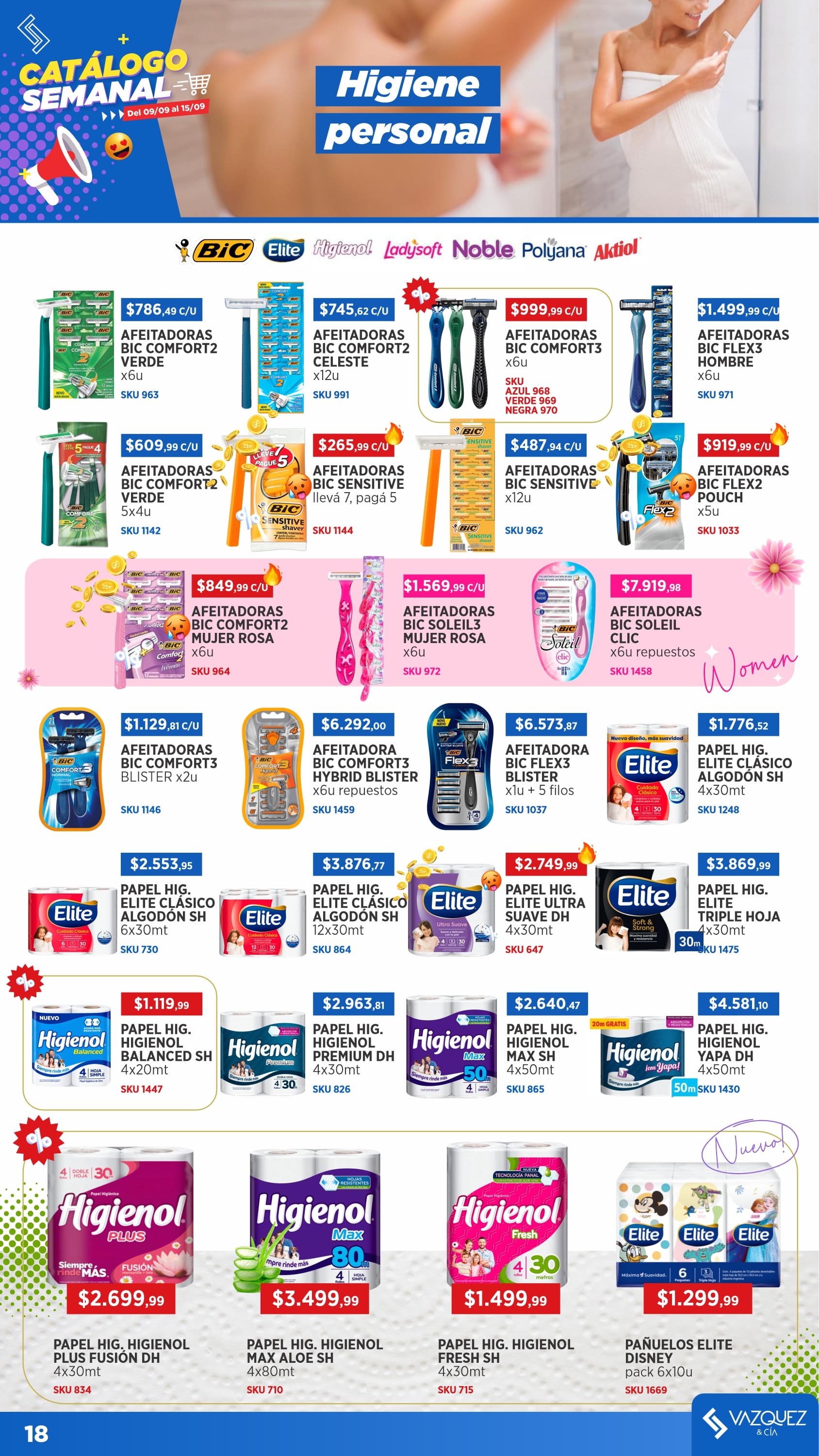 Portada de Limpieza, perfumería y papelería
