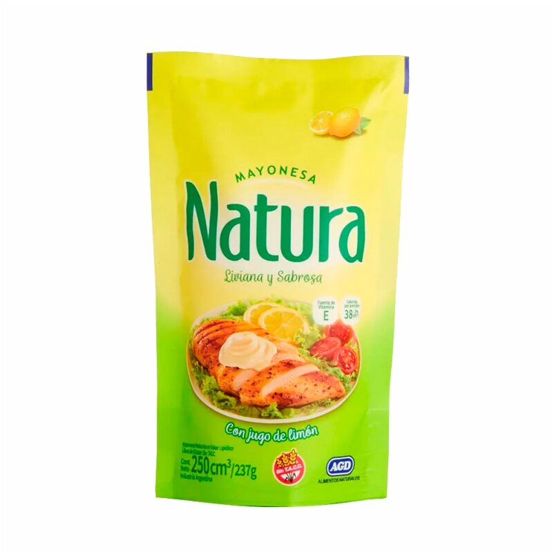 Mayonesa Natura Dp X 250 Cc X12