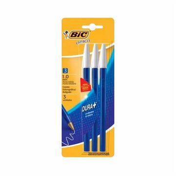 Lapicera Opaco T/g Azul X 3 X50