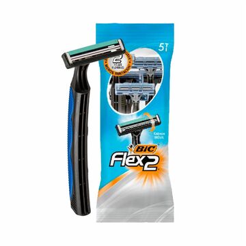Afeita Flex 2 Pouch X 5 U X25