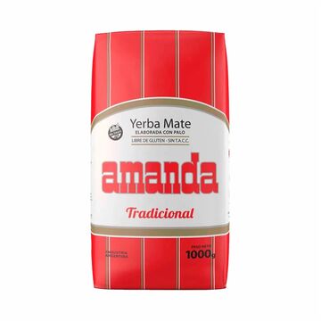 Yerba Mate Amanda Trad. X 1 Krg X10