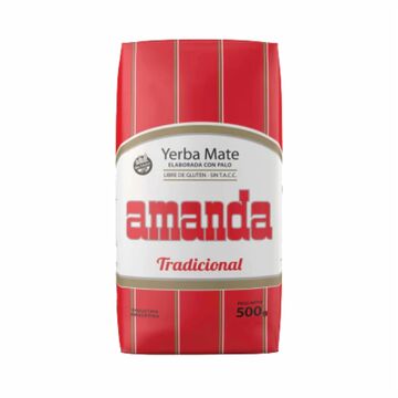 Yerba Mate Amanda Trad. X 1/2 Krg X10