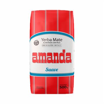 Yerba Mate Suave Amanda X 1/2 Krg X10