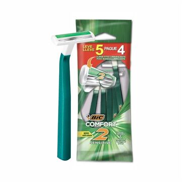 Afeita Bic Comf2 Verde Lleva5/paga4 X48