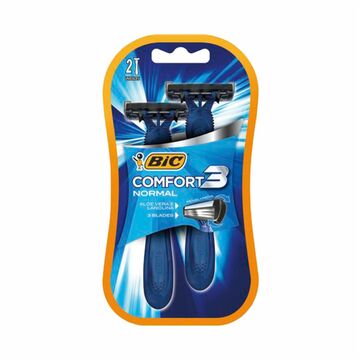 Afeita Bic Confort 3 Blister X2 X36
