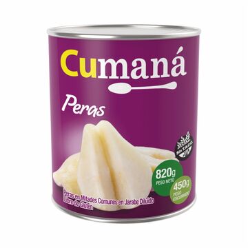 Pera Mit S/tacc Cumana X 820gr X12