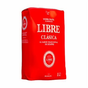 Yerba Mate Libre X1kg X10