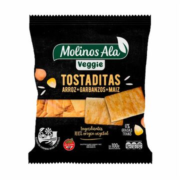 Tostaditas Molinos Ala Veggie 20x100gr X20