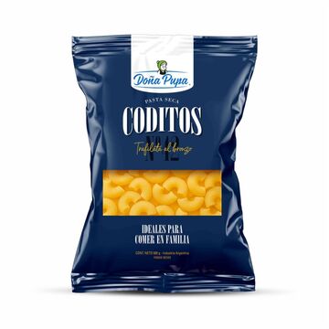 Fideos DoÑa Pupa Codito X 500gr X15