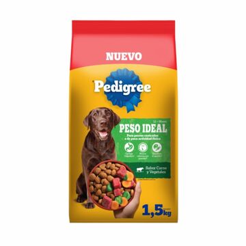 Pedigree Peso Ideal X1.5kg X9