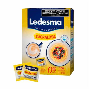 Edulco Sucra Ledesma X100 S X 0.8 Grs X6