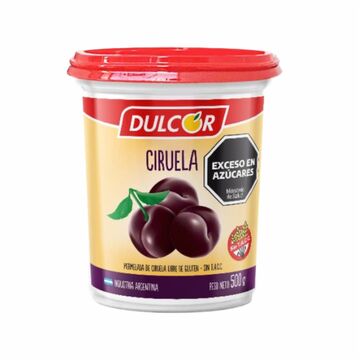 Merm Ciruela Dulcor Pot X500g. X12