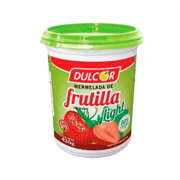 Merm Frutilla Light Dulcor Pot X 420 X12