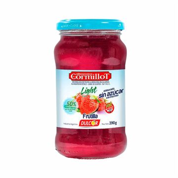 Merm Frutilla Light S/azuc Cormi Fco X390 X12