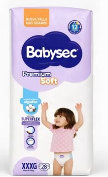 PaÑal Premium Baby Hiper Xxxgx28 X4