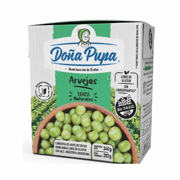 Arvejas Verdes Remojadas X340 X24