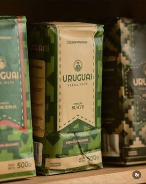 UruguaÍ Yerba Mate Suave X 500 Gr X30