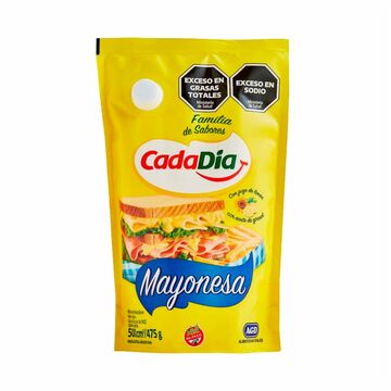 Mayonesa Cada Dia X 500 Cc X12