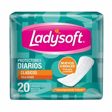 Protector Diario Ladysoft Cla X 20 X30