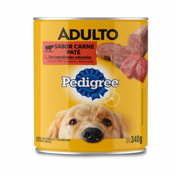 Pedigree Lata Adulto Carne X 340gs X24