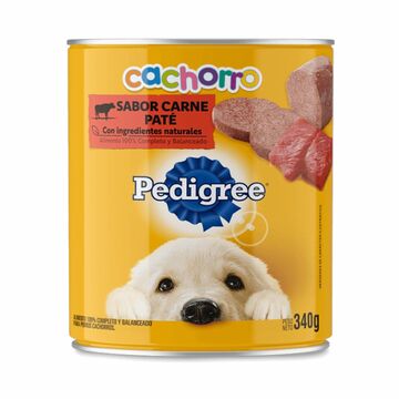 Pedigree Lata Cachorro Carne X 340gs X24