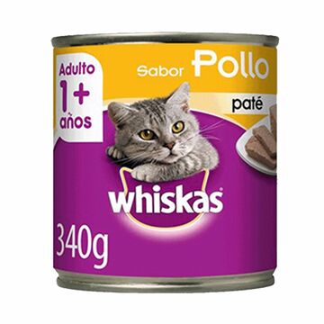 Whiskas Lata Adulto Pollo X 340gs X24