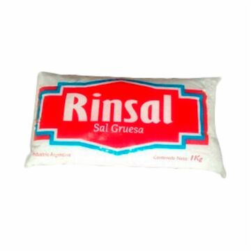 Sal Rinsal Gruesa Bolsita X 1 Kg X10