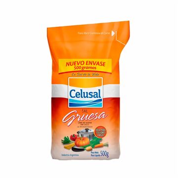 Sal Celusal Gruesa Paquete X500 X30