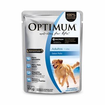 Optimun Sob Adul R/mg Pollo 12x100 G X1