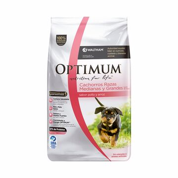 Optimun Cachorro Med/gr X 15 Krg X1