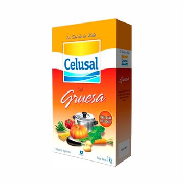Sal Gruesa Celusal Estuche X 1kg X12